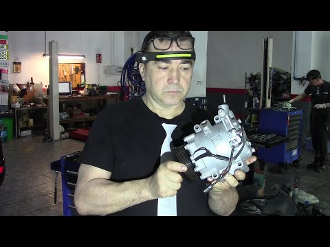 Видео: HONDA CIVIC VIII  2 2 CTDi Замена компрессора TRSE07