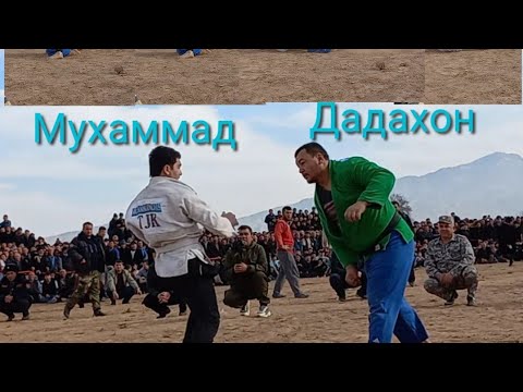 Видео: Гуштинги калон Кубодиён Катта кураш олиш Кубодиён Тожикистон Узбекистон