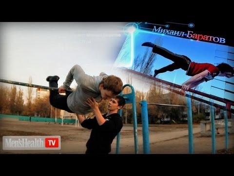 Видео: Школа турника 12 (горизонтальный упор под перекладиной)