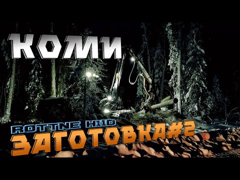 Видео: Заготовка леса на ROTTNE H11D в Коми#2