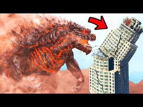 Видео: ГОДЗИЛЛА КОРОЛЬ МОНСТРОВ ПРОБУДИЛСЯ В ГТА 5 МОДЫ! GODZILLA ОБЗОР МОДА В GTA 5! ИГРЫ ГТА ВИДЕО MODS
