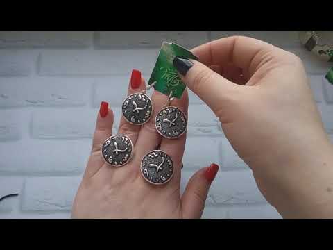 Видео: СЕРЕБРО - ПИТЕРСКИЕ ДОМИКИ , БРАСЛЕТЫ и КОМПЛЕКТЫ от Эдм-Арт ! Продажа.