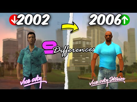 Видео: 9 отличий Vice City Stories от Vice City