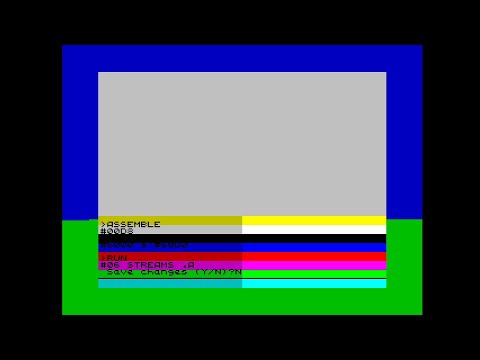 Видео: Ретрокод на ассемблере для Спектрума, #4. Синхронизация, прерывания и производительность Zilog Z80