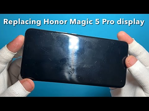 Видео: Как заменить INSANE дисплей Honor Magic 5 Pro