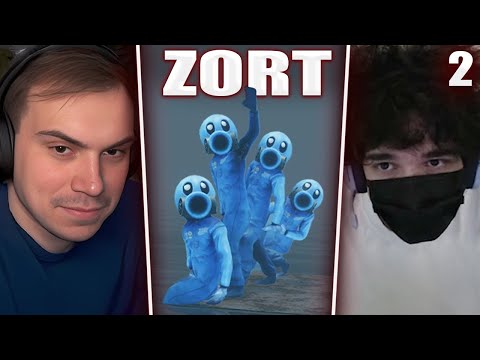 Видео: ГЛЕБ ИГРАЕТ в ZORT #2 (Ростик, Хелин, Витя) | Sasavot