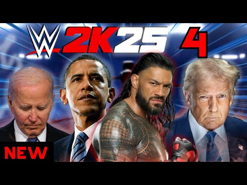 Видео: Президенты США играют в WWE2k25 - Pt.4 (Трамп против Илона)