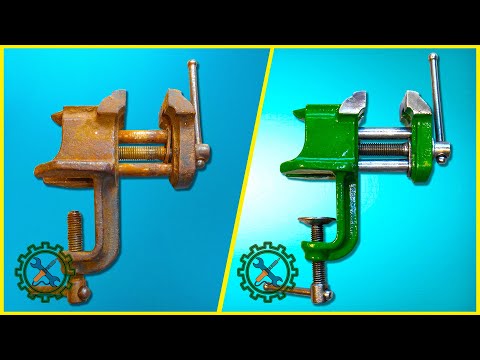 Видео: ВОССТАНОВЛЕНИЕ (РЕСТАВРАЦИЯ) СОВЕТСКИХ ТИСКОВ / Vise restoration