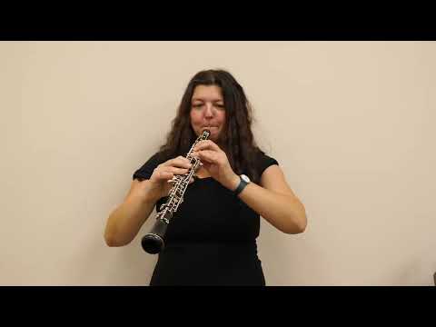 Видео: Сен-Санс Лебедь на гобое исполнила АнастейшаSax