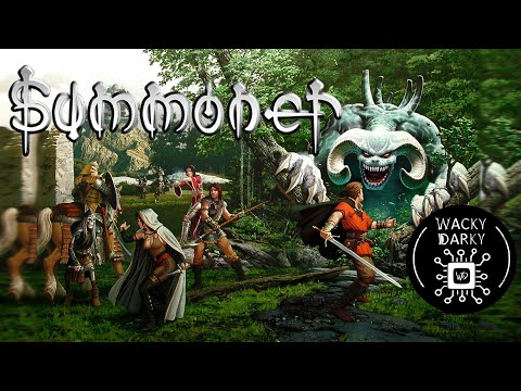 Видео: Summoner. Призыватель. Обзор. Партийная RPG о цене Избранности [Игры в которые НЕ играют]