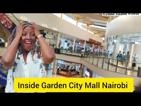 Видео: Внутри торгового центра Garden City Mall в Найроби я принял его за торговый центр в Дубае!!