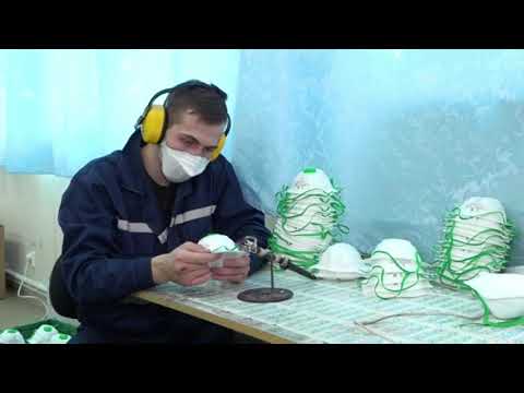 Видео: Production of respirators. Производство респираторов на Кимрской фабрике