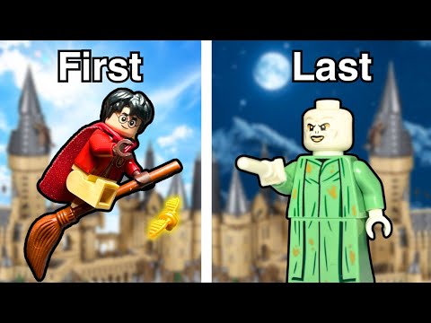 Видео: Я построил все фильмы о Гарри Поттере из LEGO