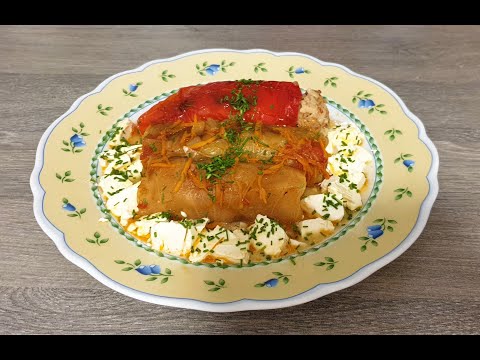 Видео: Фаршированные Голубчики и Перчики на обед!