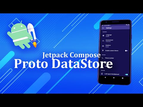 Видео: Proto DataStore в Jetpack Compose | Android Studio