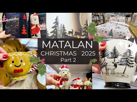 Видео: РОЖДЕСТВО 2025 от Matalan 🎄 НОВЫЕ поступления: праздничный декор для дома | Покупайте вместе со м...