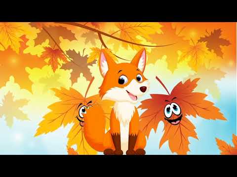 Видео: Інтегроване заняття. (природа+аплікація). Тема:"Цікаво про осінь від лисеняти Рудика"