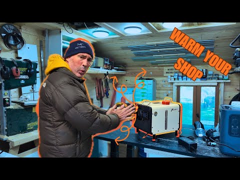 Видео: Поможет ли мне этот крошечный обогреватель пережить зиму? Дизельный обогреватель Hcalory.