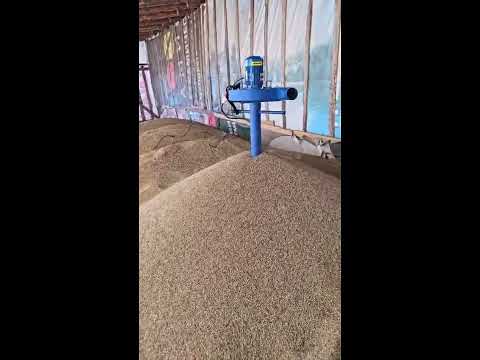 Видео: Результат работы аэратора для зерна АЗ-2 производства Агромаш-НН.