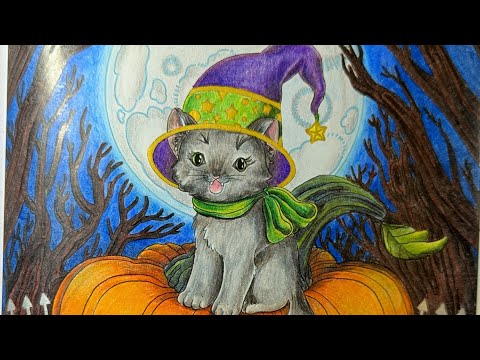 Видео: Октябрь 2025. Раскрашенные страницы 