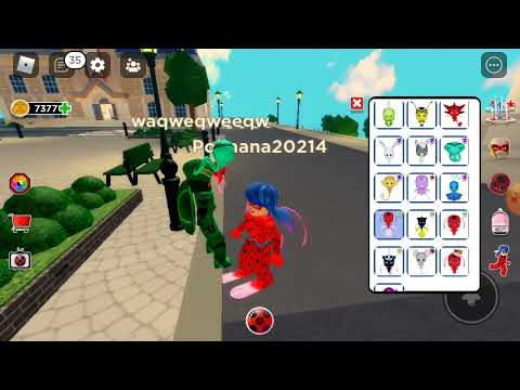 Видео: Леди баг и супер кот  режим роблокс обновление