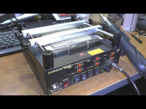 Видео: Паяльная станция GORDAK 863: ОБЗОР и ПРИМЕНЕНИЕ