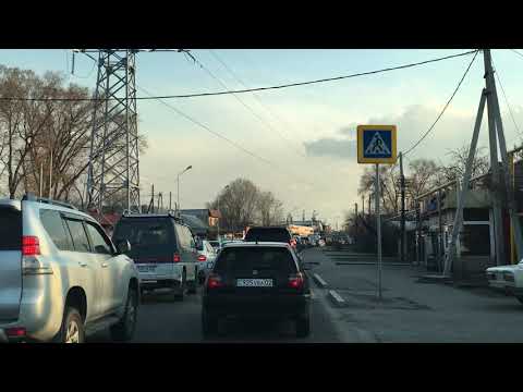 Видео: Kazakhstan. Almaty. The roads . Алматы. Дороги нашего города во время карантина.