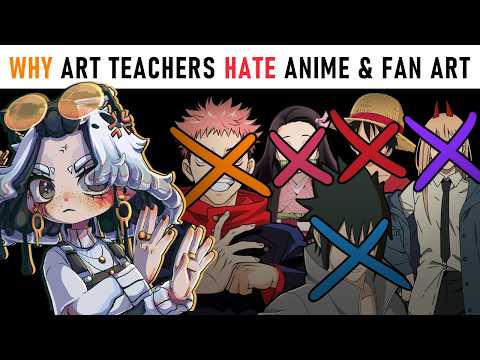 Видео: Почему учителя рисования НЕНАВИДЯТ аниме и фан-арт?