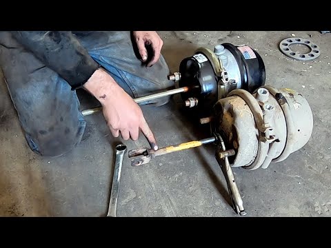Видео: замена тормозной банки 30-30