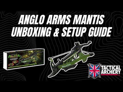 Видео: Руководство по распаковке и настройке арбалета-пистолета Anglo Arms Mantis — Tactical Archery UK