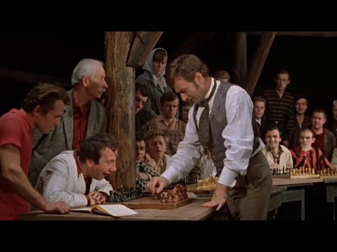 Видео: Шахматы в фильме «12 стульев» 1971 года. Разбор партий