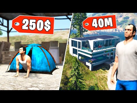 Видео: ДОМ ЗА 250$ или ДОМ ЗА 40 МИЛЛИОНОВ?! - GTA 5 СРАВНЕНИЕ ДЕШЁВОЕ и ДОРОГОЕ (МОДЫ ГТА 5)