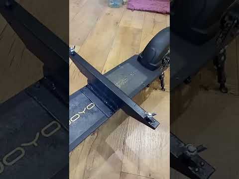 Видео: Приспособление для крепления инвалидного кресла к электросамокату "Joyor Y1"