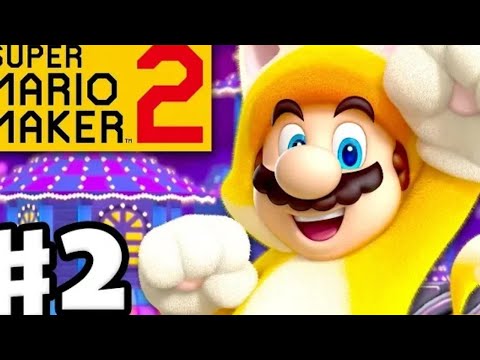 Видео: Mario Maker 2 Прохождение-My 2-nd level!!!