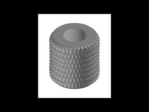 Видео: Сетчатая накатка в КОМПАС-3D №1