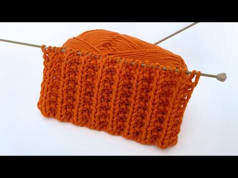 Видео: ПРОСТОЕ ВЯЗАНИЕ ДЛЯ ШАРФОВ, ОДЕЯЛ, СВИТЕРОВ, БАТОВ @TricôArtedeAmar