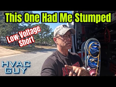 Видео: Периодическое короткое замыкание под напряжением, скрывающееся на виду! #hvacguy #hvaclife