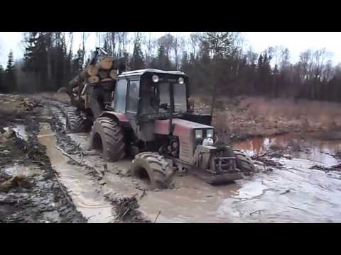 Видео: Проходимость лесовоза