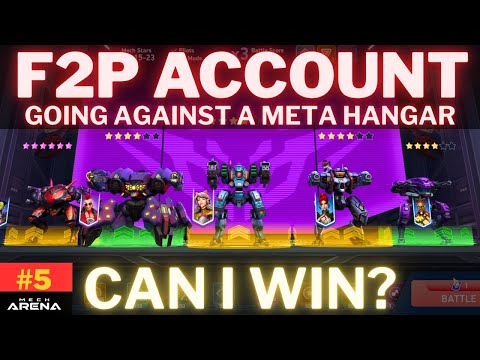 Видео: Буду ли я готовить или меня приготовят на моём бесплатном аккаунте? | Hangar Showdown | Mech Arena
