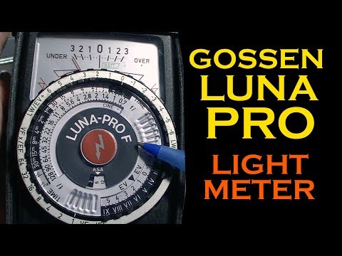 Видео: Экспонометр Gossen Luna Pro F — Crash Course