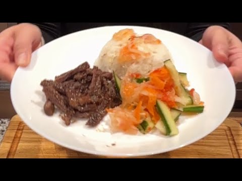 Видео: Комплексный обед *Говядина *Салат || Ly Cooks