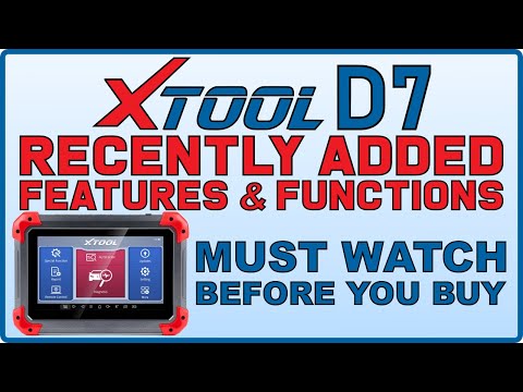 Видео: Крупное обновление XTOOL D7: добавлены новые функции и специальные возможности. 4K