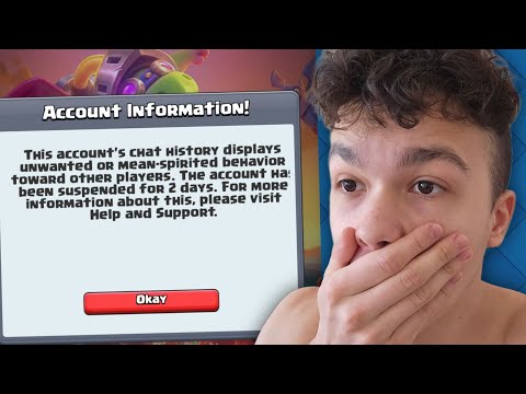 Видео: БАННАХА МЕ В КЛАШ РОЯЛ 😱😱