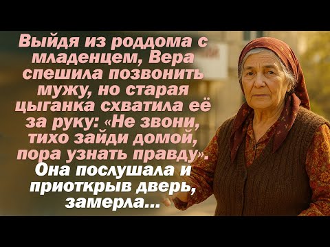 Видео: Выйдя из роддома с младенцем, Вера спешила позвонить мужу, но старая цыганка схватила её за руку...