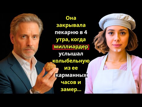 Видео: Она закрывала пекарню в 4 утра, миллиардер услышал колыбельную из её карманных часов и он...