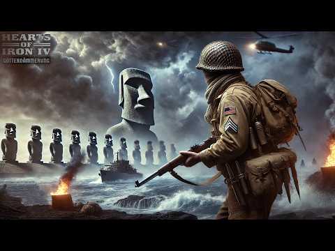 Видео: ЗАХВАТ МИРА за ОСТРОВ ПАСХИ в HEARTS OF IRON 4