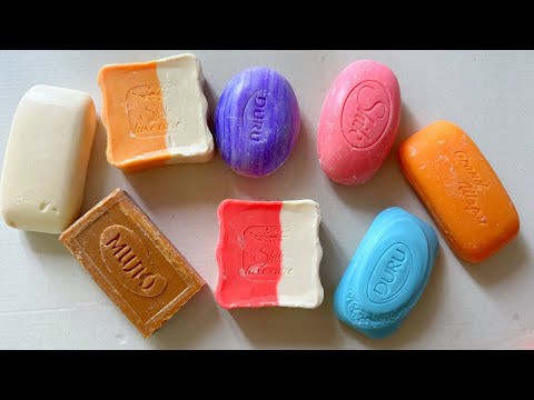 Видео: ASMR Soap catting/ Soap carving/ Резка мыла/ Asmr soap