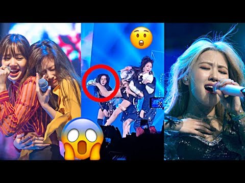 Видео: ФЕЙЛЫ BLACKPINK НА СЦЕНЕ