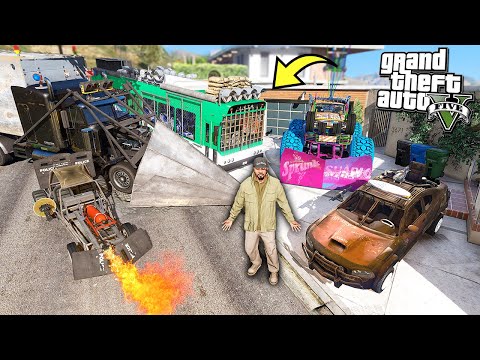 Видео: УГНАЛ СЕКРЕТНЫЕ МАШИНЫ ПРОТИВ ЗОМБИ!! - GTA 5 Реальная Жизнь (Моды ГТА 5)