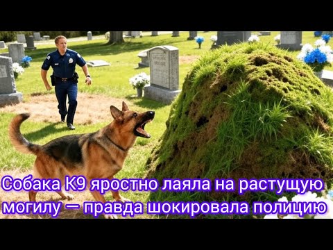 Видео: Собака K9 яростно лаяла на растущую могилу — правда шокировала полицию